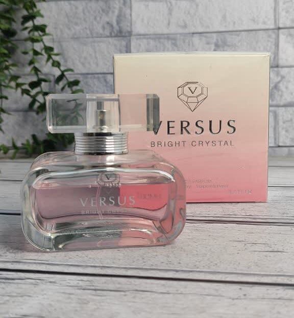عطر ادکلن زنانه ورساچه برایت کریستال صورتی فرگرانس وردورسوس برایت کریستال