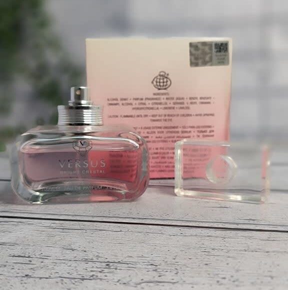 عطر ادکلن زنانه ورساچه برایت کریستال صورتی فرگرانس ورد ورسوس برایت کریستال